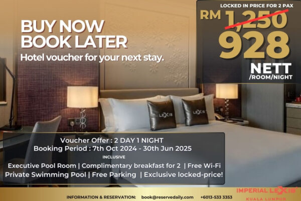 Voucher Imperial Lexis Kuala Lumpur