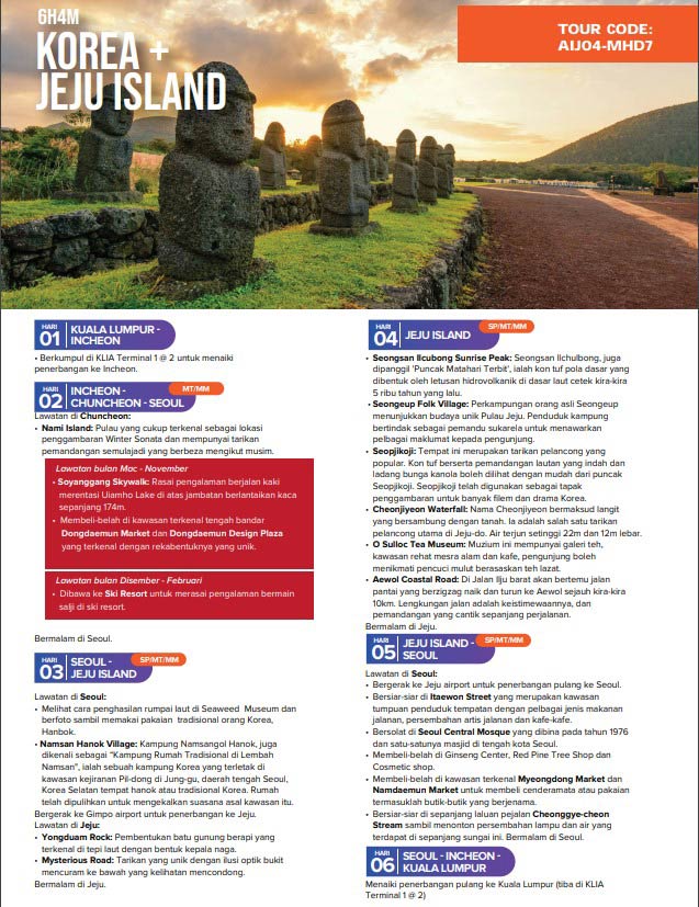 6h4m-korea-jeju-island-itenarari-1