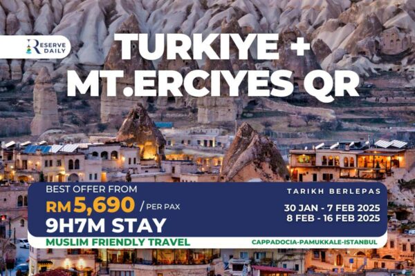 Muslim Friendly Turkiye Mt Erciyes QR